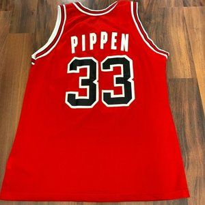 Vtg Champion x Bulls Pippen 91-92 *Rare Jersey*